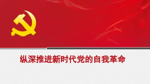 主题党课讲稿：纵深推进新时代党的自我革命