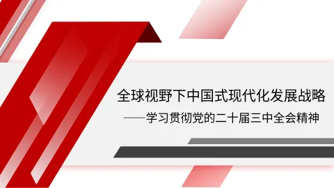 学习贯彻党的二十届三中全会精神